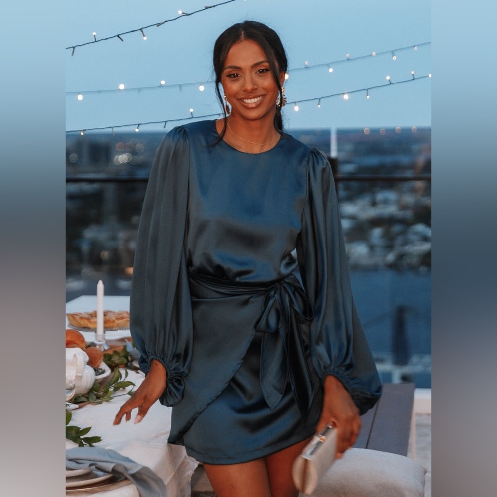 NWT Pedal & Pup Opal Mint Dress Size 14